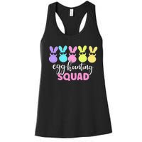 Egg Hunting Squad Crew Family Happy Easter Bunny Women's Racerback Tank