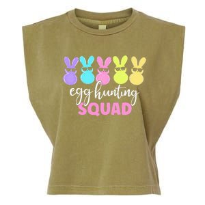 Egg Hunting Squad Crew Family Happy Easter Bunny Garment-Dyed Women's Muscle Tee