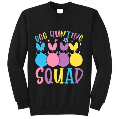 Egg Hunting Squad Crew Family Happy Easter Bunny Sweatshirt