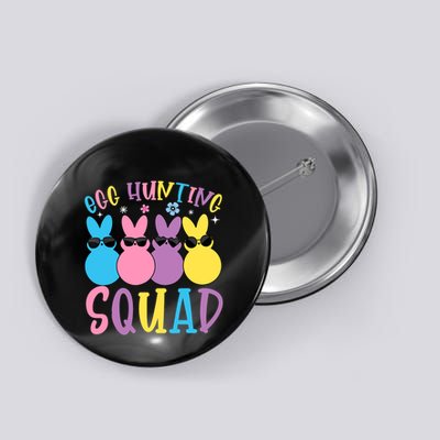 Egg Hunting Squad Crew Family Happy Easter Bunny Button