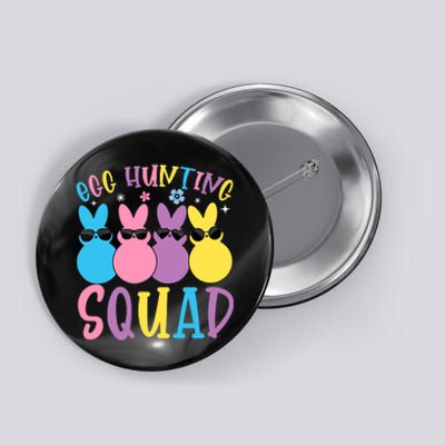 Egg Hunting Squad Crew Family Happy Easter Bunny Button