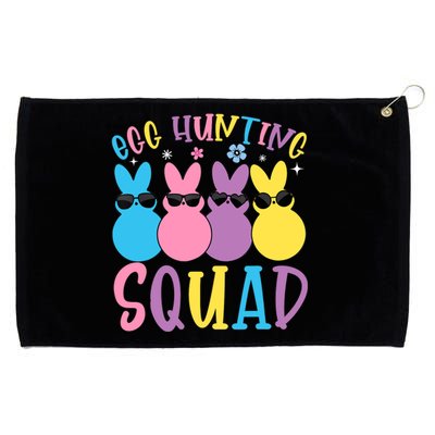 Egg Hunting Squad Crew Family Happy Easter Bunny Grommeted Golf Towel