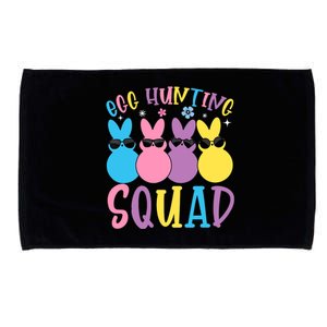 Egg Hunting Squad Crew Family Happy Easter Bunny Microfiber Hand Towel