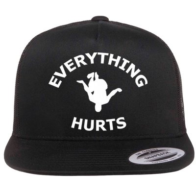Everything Hurts Team Flatbill Hat