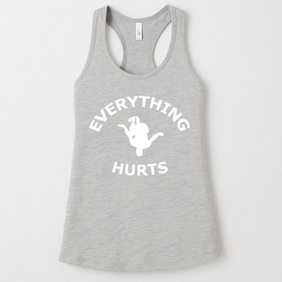 Everything Hurts Team Womens Tank Top