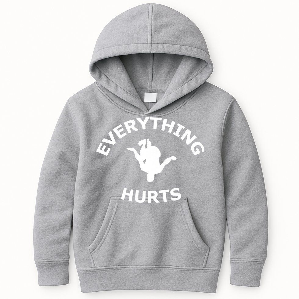 Everything Hurts Team Kids Hoodie