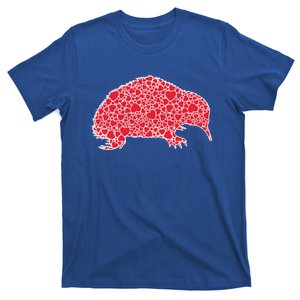 Echidna Hearts Valentine's Day Hedgehog Lover Gift Great Gift T-Shirt