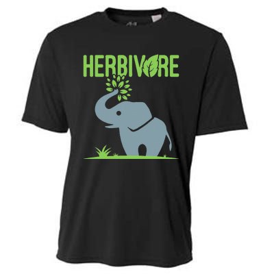 Elephant Herbivore Vegan Vegetarian Cute Cooling Performance Crew T-Shirt