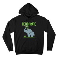 Elephant Herbivore Vegan Vegetarian Cute Hoodie