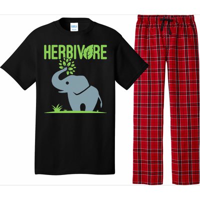 Elephant Herbivore Vegan Vegetarian Cute Pajama Set