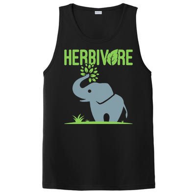 Elephant Herbivore Vegan Vegetarian Cute PosiCharge Competitor Tank