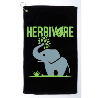 Elephant Herbivore Vegan Vegetarian Cute Golf Towel