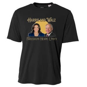 Elect Harris Walz 2024 Kamala And Tim President And Vp Cooling Performance Crew T-Shirt