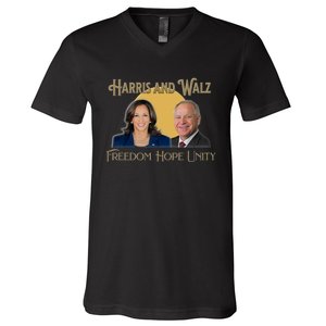 Elect Harris Walz 2024 Kamala And Tim President And Vp V-Neck T-Shirt