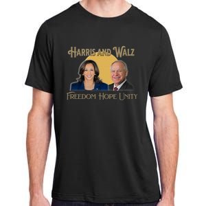 Elect Harris Walz 2024 Kamala And Tim President And Vp Adult ChromaSoft Performance T-Shirt