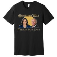 Elect Harris Walz 2024 Kamala And Tim President And Vp Premium T-Shirt