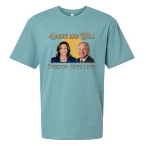 Elect Harris Walz 2024 Kamala And Tim President And Vp Sueded Cloud Jersey T-Shirt