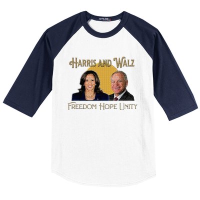 Elect Harris Walz 2024 Kamala And Tim President And Vp Baseball Sleeve Shirt