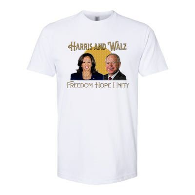 Elect Harris Walz 2024 Kamala And Tim President And Vp Softstyle® CVC T-Shirt