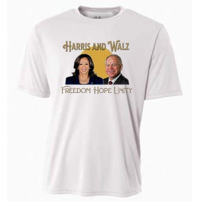 Elect Harris Walz 2024 Kamala And Tim President And Vp Cooling Performance Crew T-Shirt