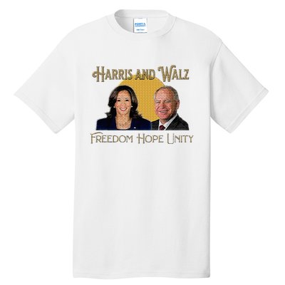 Elect Harris Walz 2024 Kamala And Tim President And Vp Tall T-Shirt