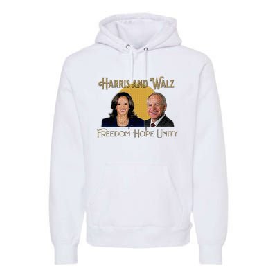 Elect Harris Walz 2024 Kamala And Tim President And Vp Premium Hoodie