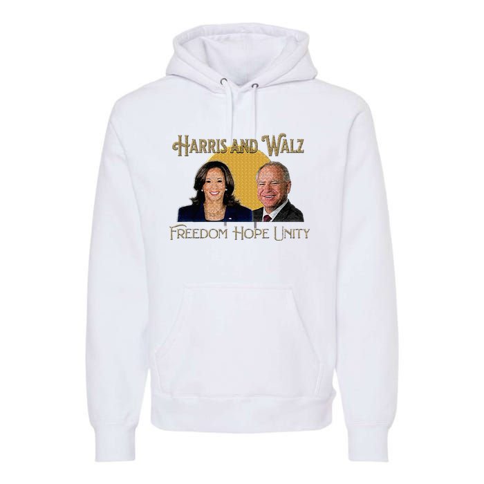 Elect Harris Walz 2024 Kamala And Tim President And Vp Premium Hoodie