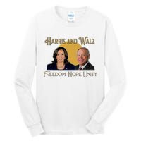 Elect Harris Walz 2024 Kamala And Tim President And Vp Tall Long Sleeve T-Shirt