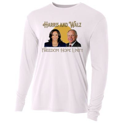 Elect Harris Walz 2024 Kamala And Tim President And Vp Cooling Performance Long Sleeve Crew