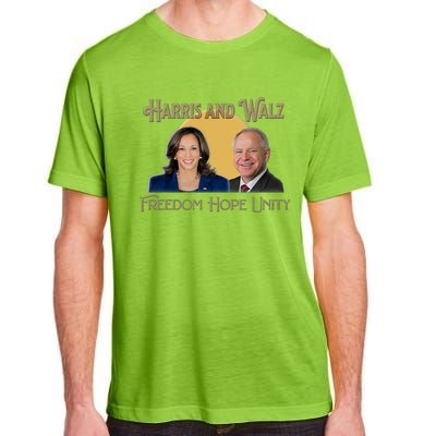 Elect Harris Walz 2024 Kamala And Tim President And Vp Adult ChromaSoft Performance T-Shirt