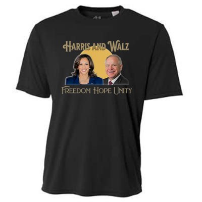 Elect Harris Walz 2024 Kamala And Tim President And Vp Cooling Performance Crew T-Shirt