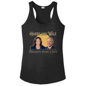 Elect Harris Walz 2024 Kamala And Tim President And Vp Ladies PosiCharge Competitor Racerback Tank