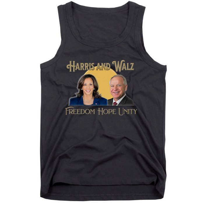 Elect Harris Walz 2024 Kamala And Tim President And Vp Tank Top