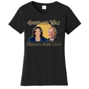 Elect Harris Walz 2024 Kamala And Tim President And Vp Women's T-Shirt