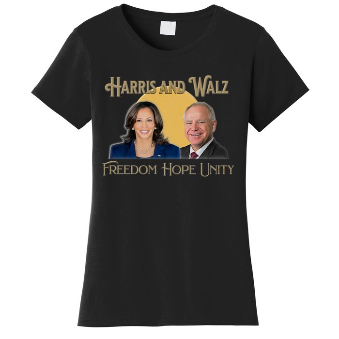 Elect Harris Walz 2024 Kamala And Tim President And Vp Women's T-Shirt