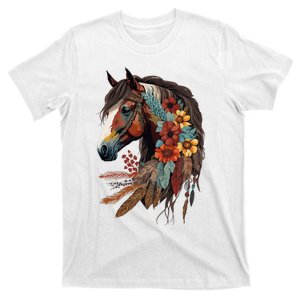 Equestrian Horse Western Cow Horseback Riding Theme T-Shirt