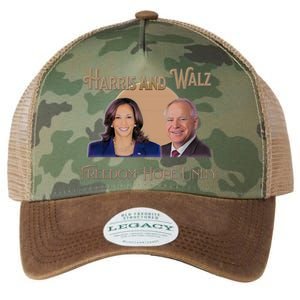 Elect Harris Walz 2024 Kamala And Tim President And Vp Legacy Tie Dye Trucker Hat