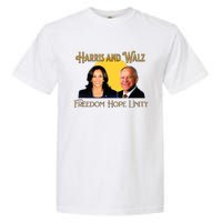 Elect Harris Walz 2024 Kamala And Tim President And Vp Garment-Dyed Heavyweight T-Shirt