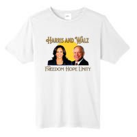 Elect Harris Walz 2024 Kamala And Tim President And Vp Tall Fusion ChromaSoft Performance T-Shirt