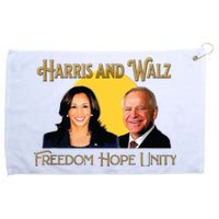 Elect Harris Walz 2024 Kamala And Tim President And Vp Grommeted Golf Towel