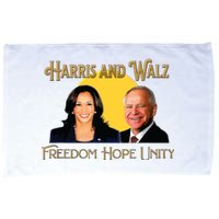 Elect Harris Walz 2024 Kamala And Tim President And Vp Microfiber Hand Towel