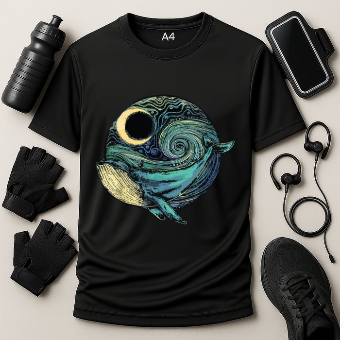 Environmentalism, Humpback Whale, Gifts For Conservation Cooling Performance Crew T-Shirt