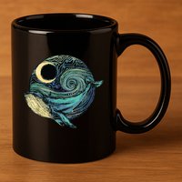 Environmentalism, Humpback Whale, Gifts For Conservation 11oz C Handle Ceramic Mug