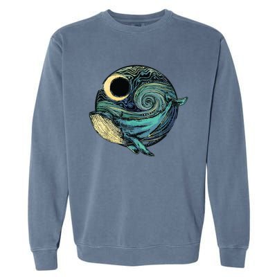 Environmentalism, Humpback Whale, Gifts For Conservation Garment-Dyed Sweatshirt