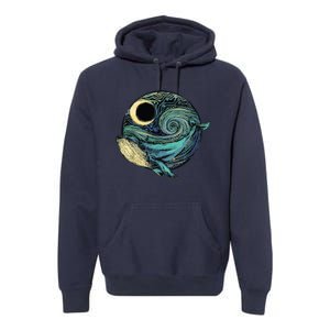 Environmentalism, Humpback Whale, Gifts For Conservation Premium Hoodie