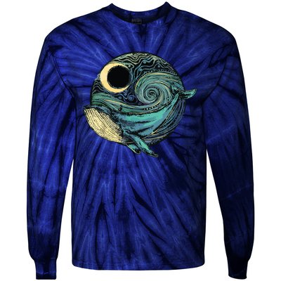 Environmentalism, Humpback Whale, Gifts For Conservation Tie-Dye Long Sleeve Shirt