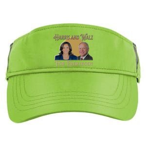 Elect Harris Walz 2024 For Everybody Meaningful Gift Adult Drive Performance Visor