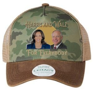 Elect Harris Walz 2024 For Everybody Meaningful Gift Legacy Tie Dye Trucker Hat