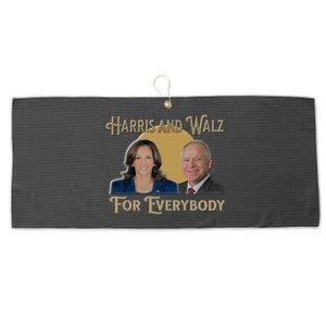 Elect Harris Walz 2024 For Everybody Meaningful Gift Large Microfiber Waffle Golf Towel