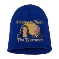 Elect Harris Walz 2024 For Everybody Meaningful Gift Short Acrylic Beanie